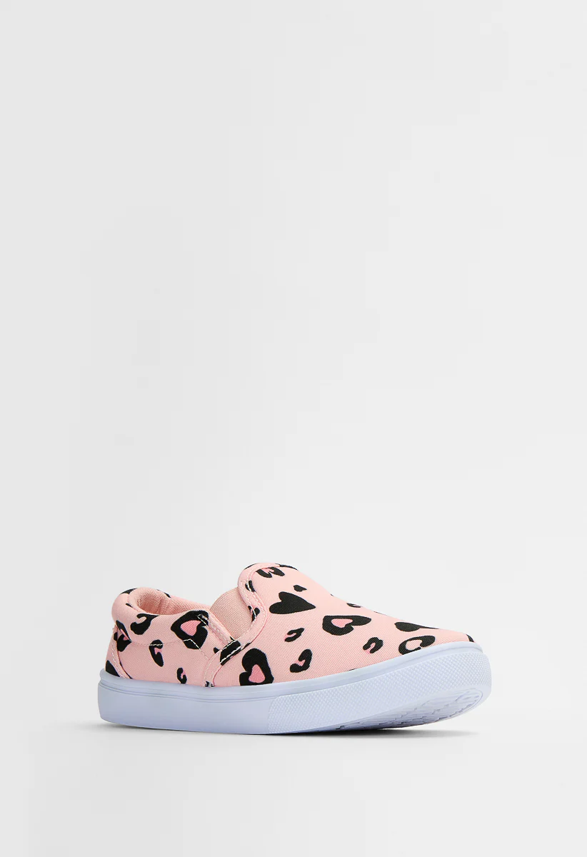 Pink Leopard Slip On Sneaker - Image 4