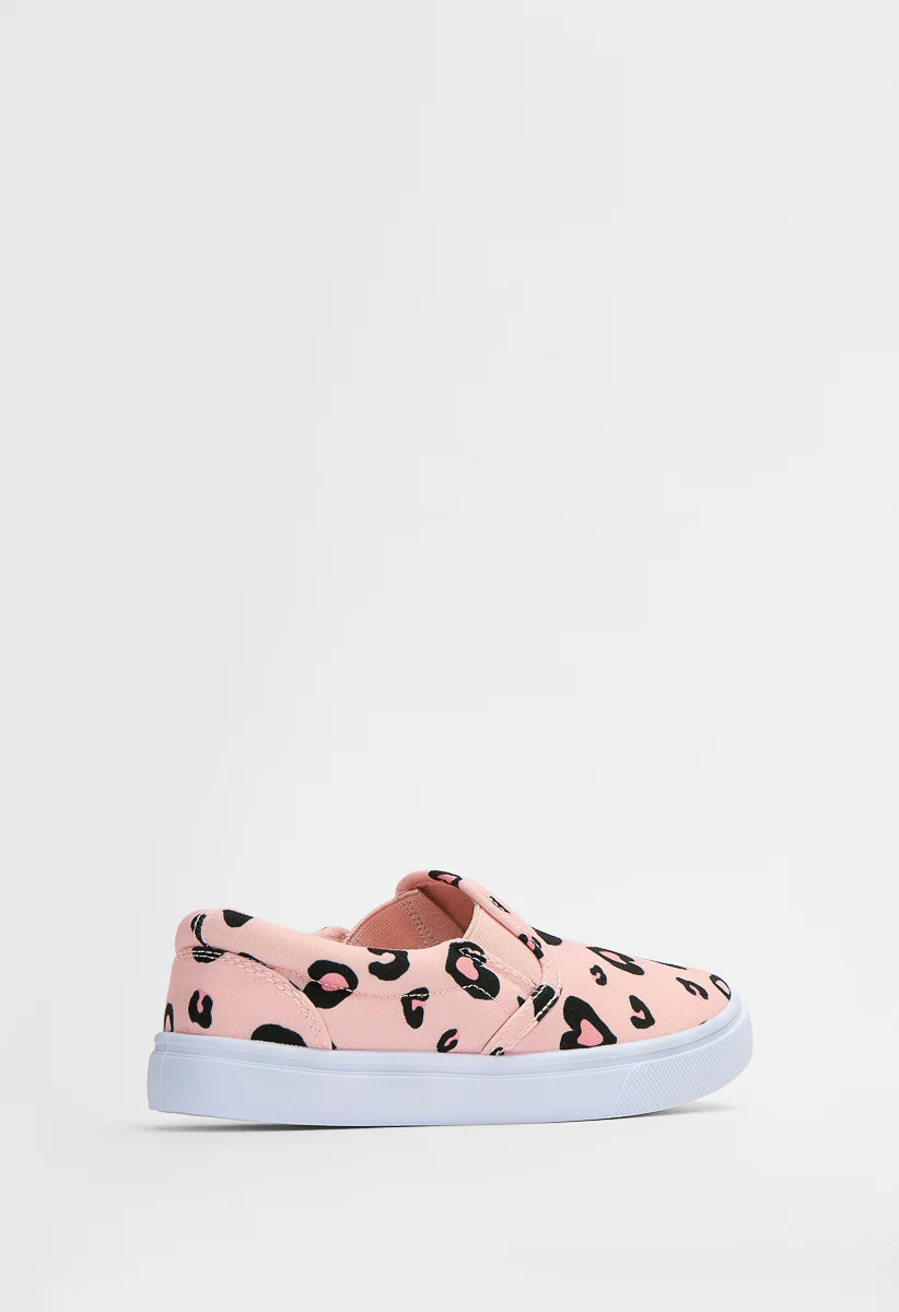 Pink Leopard Slip On Sneaker - Image 5