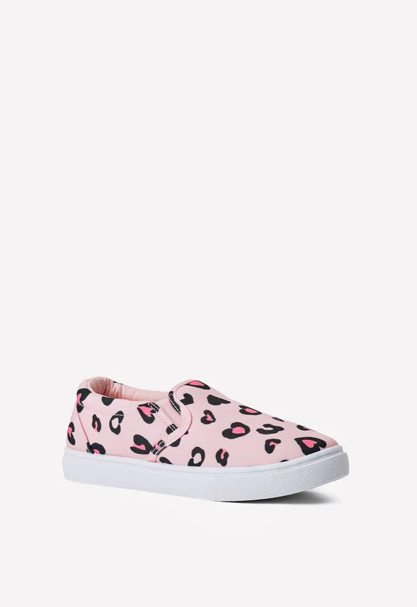 Pink Leopard Slip On Sneaker - Image 7