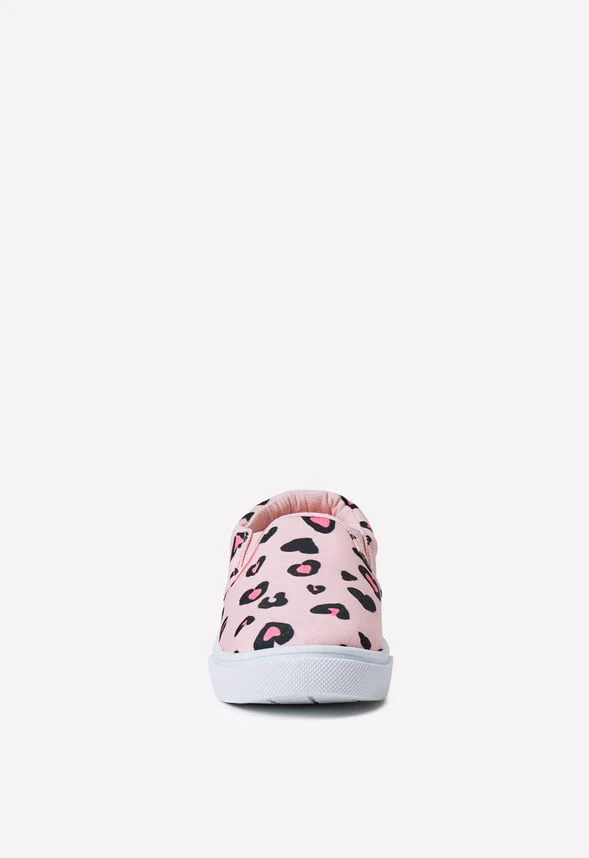 Pink Leopard Slip On Sneaker - Image 9
