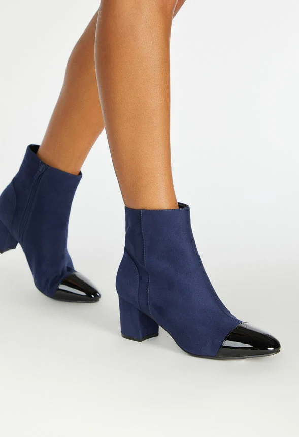 Piper Block Heeled Bootie - Image 2