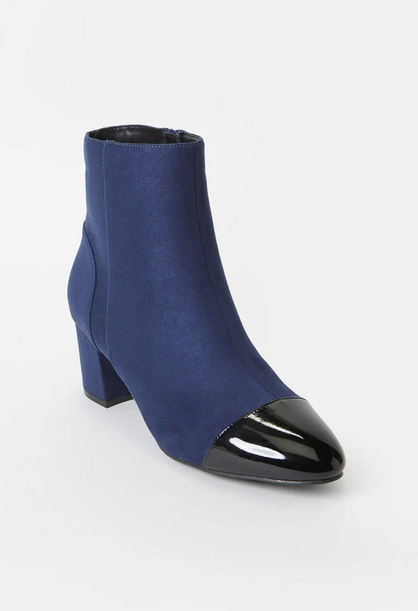 Piper Block Heeled Bootie - Image 3