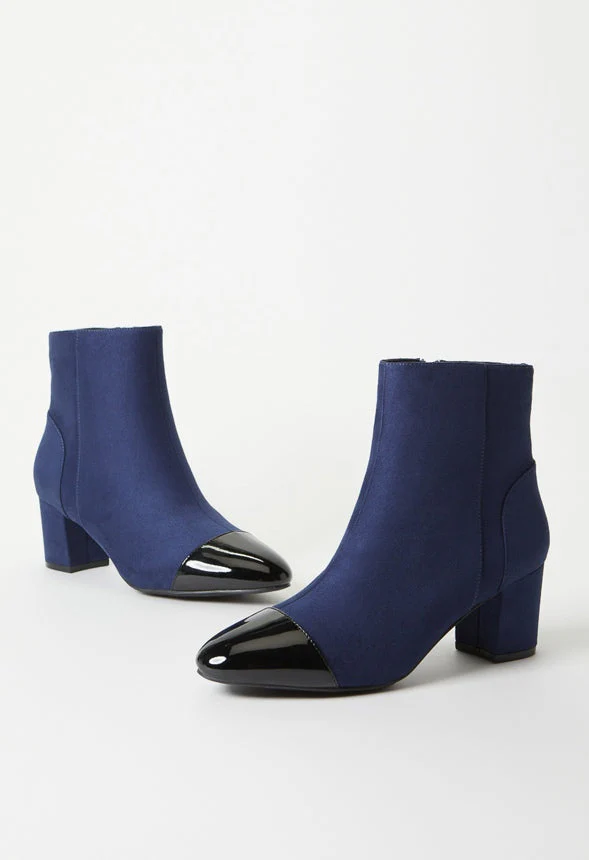 Piper Block Heeled Bootie - Image 5