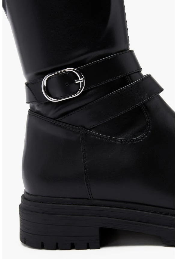 Pippa Buckle Riding Boot - Image 4