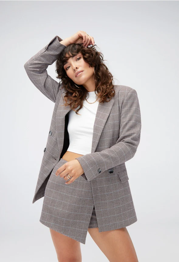 Plaid City Blazer - Image 7