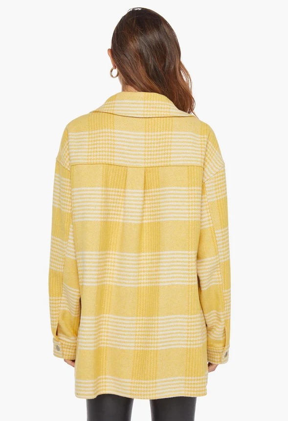 Plaid Flannel Shacket - Image 2
