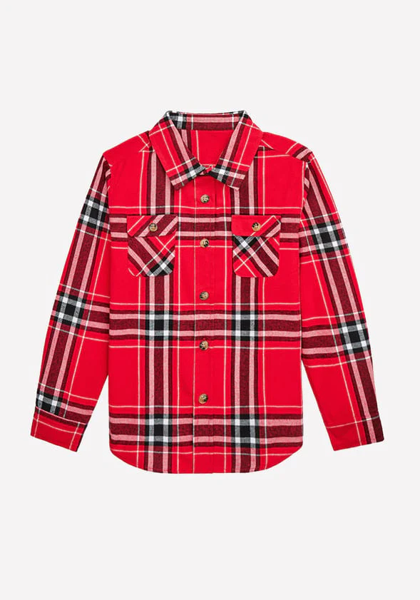 Plaid Flannel Shirt - Image 2