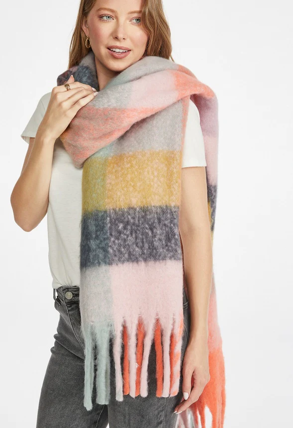 Plaid Scarf - Image 3