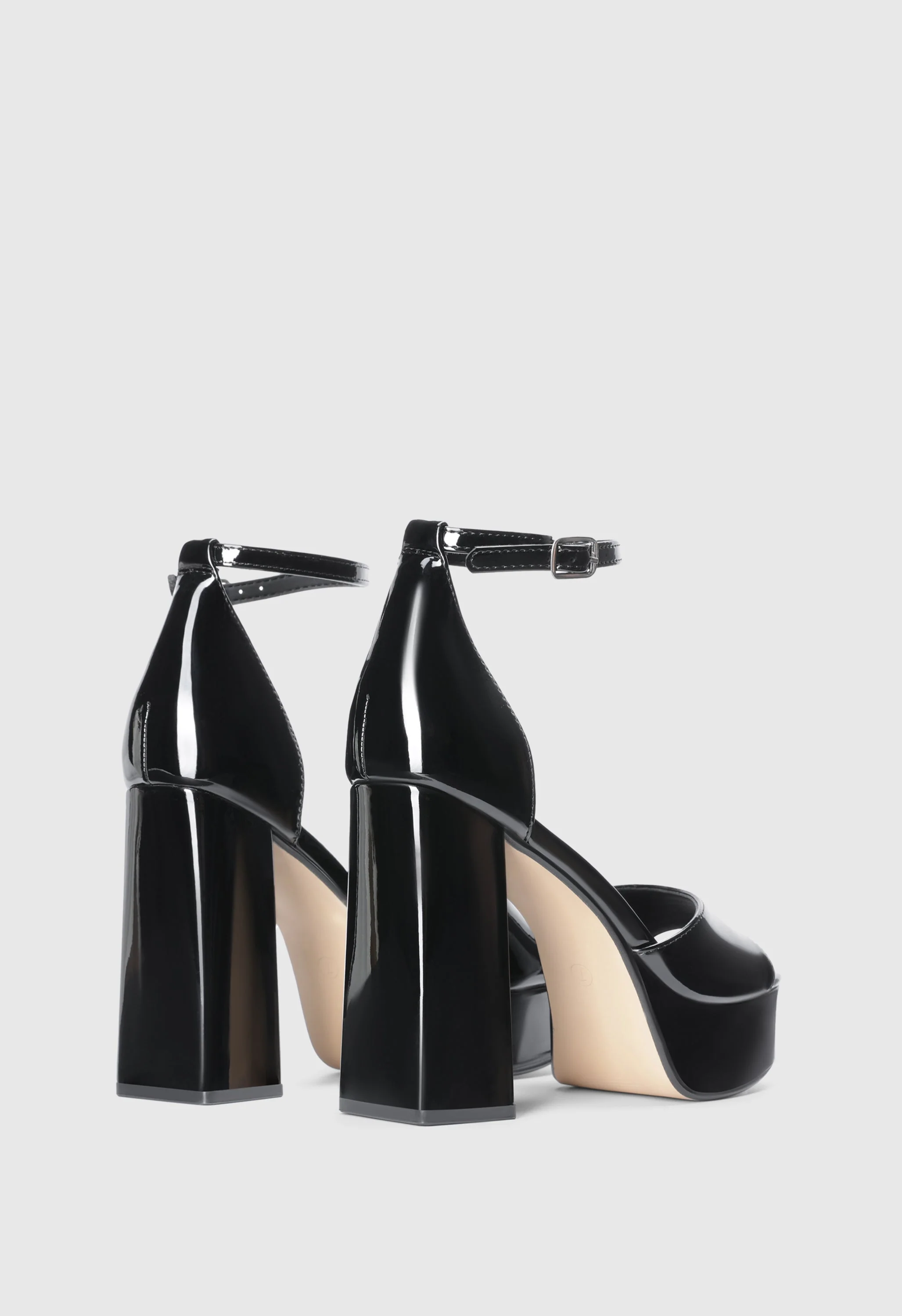 Platform Block Heel Party Shoes - Image 3