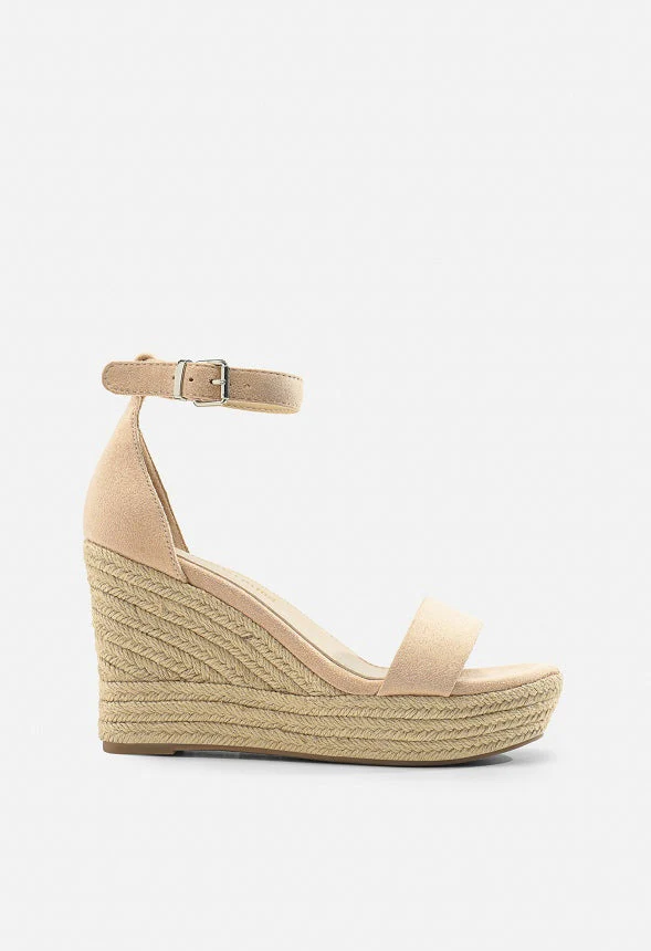 Platform One Strap Espadrille Wedge Sandal - Image 3
