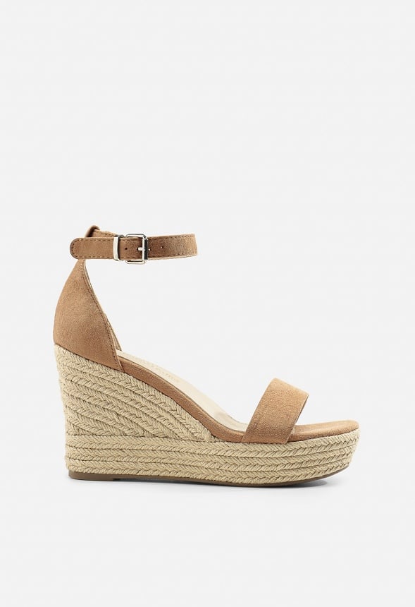 Platform One Strap Espadrille Wedge Sandal - Image 2