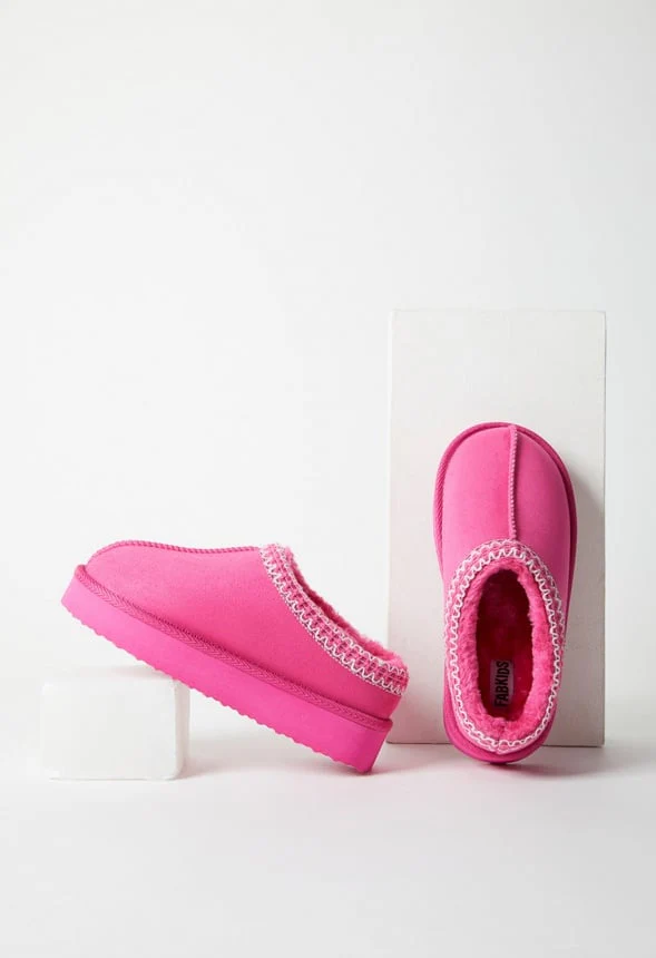 Platform Slip On Fuzzy - Image 4