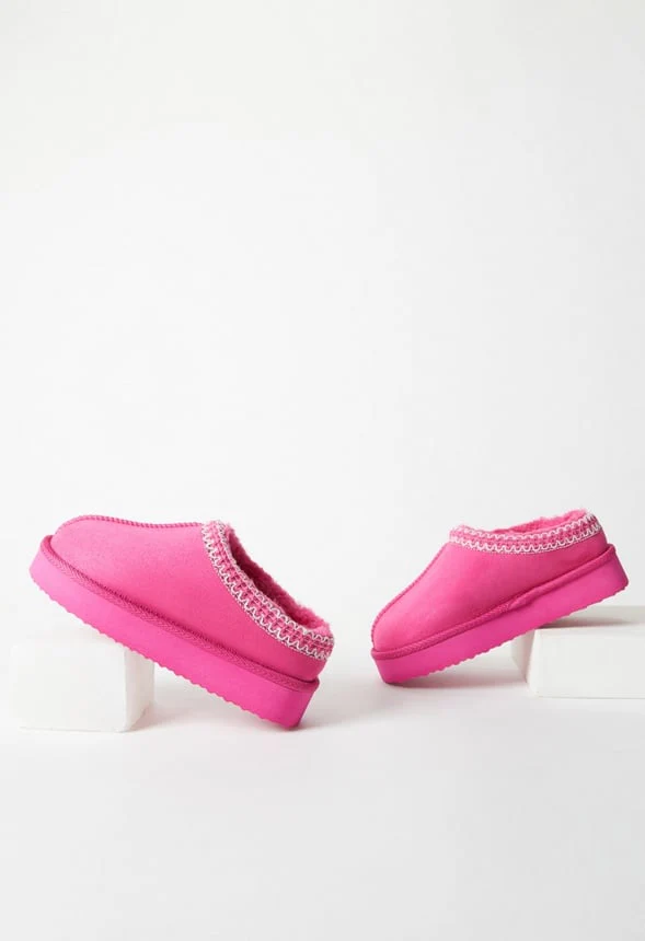 Platform Slip On Fuzzy - Image 7