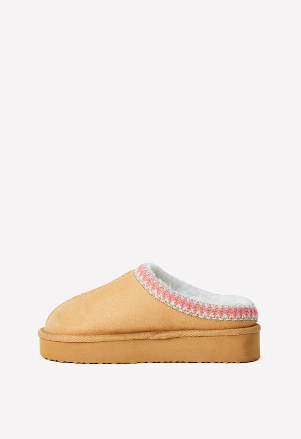 Platform Slip On Fuzzy - Image 3