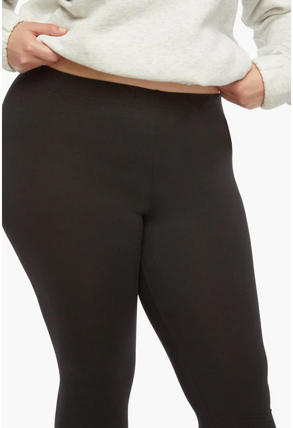 Plus Size Basic Leggings - Image 3