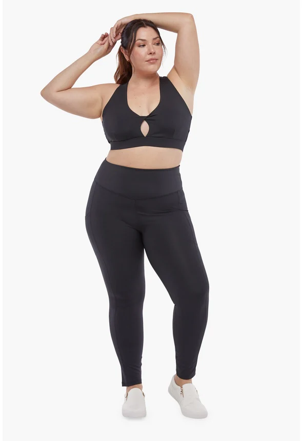 Plus Size High-Waisted Shape And Sculpt Full Length Legging - Image 4