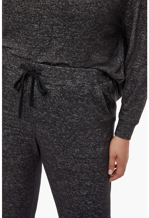 Plus Size Lounge Hacci Jogger - Image 3