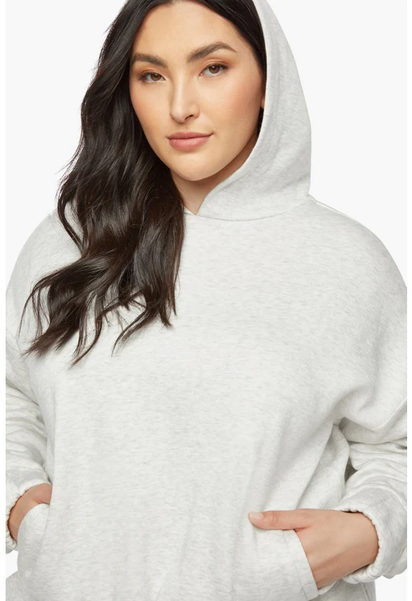 Plus Size Relaxed Sweatshirt Hoodie - Image 3
