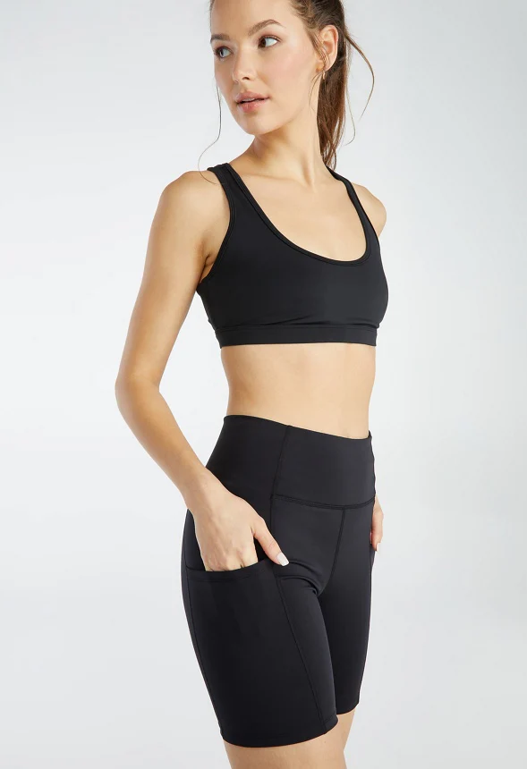 Pocket Active Biker Shorts - Image 3