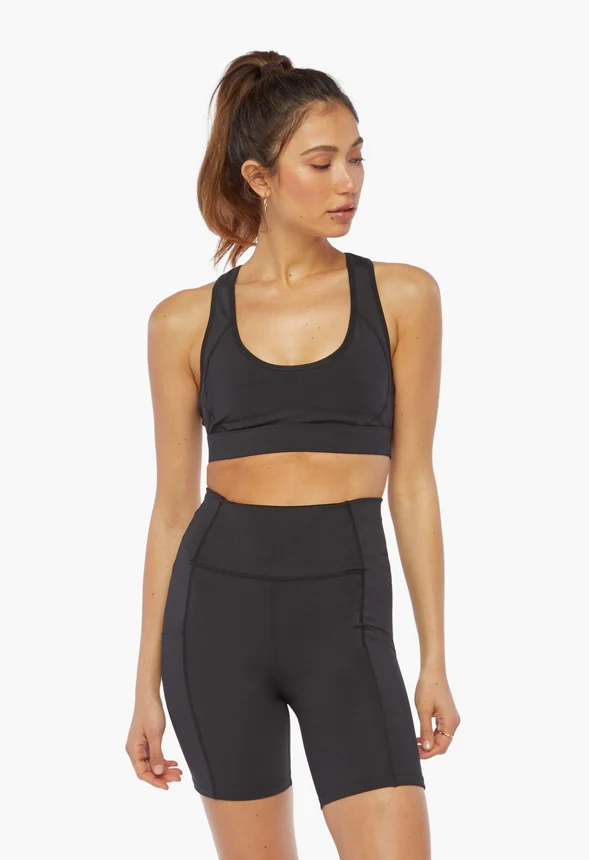 Pocket Active Biker Shorts - Image 2
