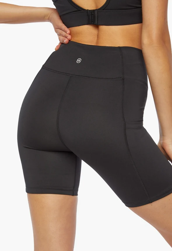 Pocket Active Biker Shorts - Image 4