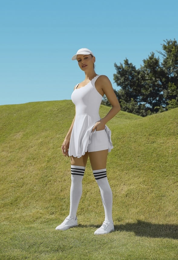 Pocket Tennis Dress with Shorts - Image 6