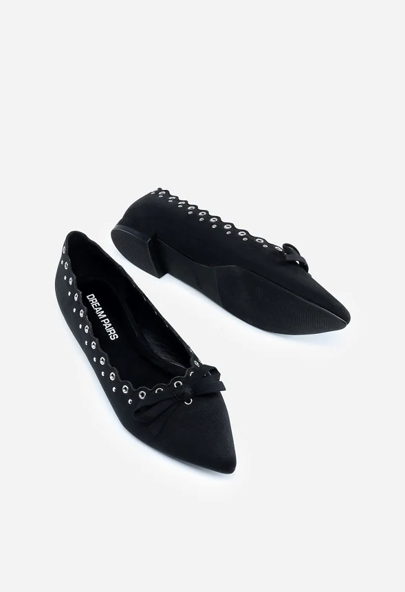 Pointed-Toe Bow Flats - Image 5