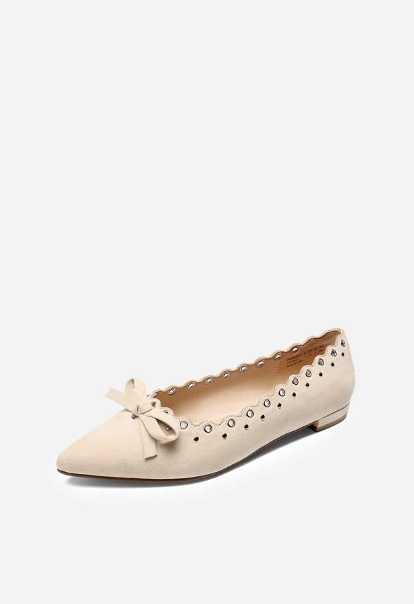 Pointed-Toe Bow Flats - Image 3