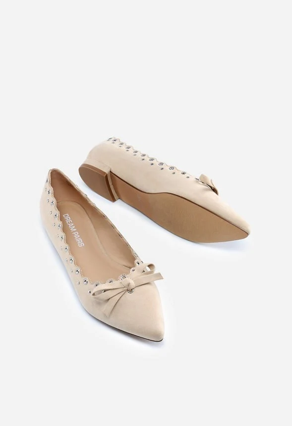 Pointed-Toe Bow Flats - Image 5