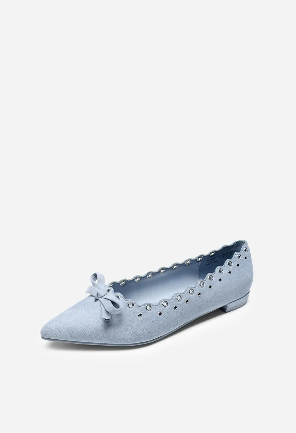 Pointed-Toe Bow Flats - Image 3