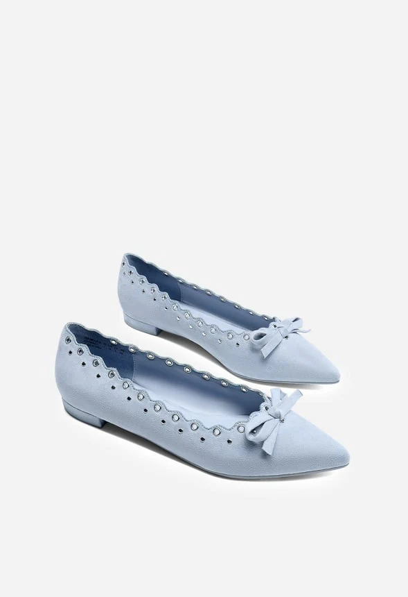 Pointed-Toe Bow Flats - Image 4