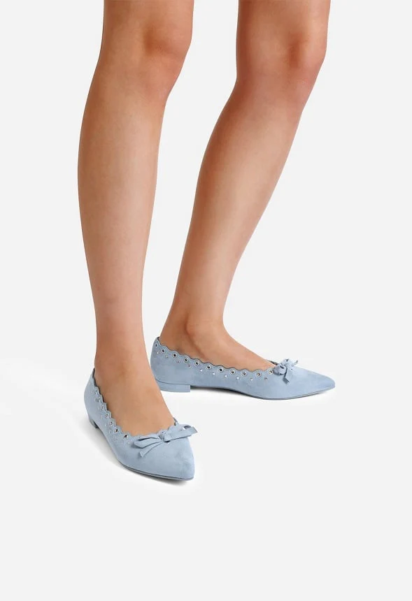 Pointed-Toe Bow Flats - Image 7