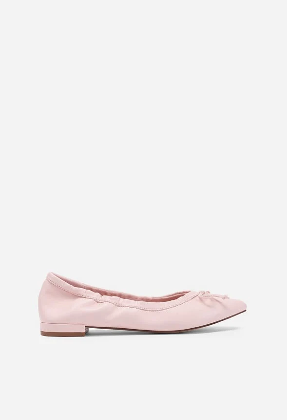 Pointed-Toe Bow Flats - Image 3