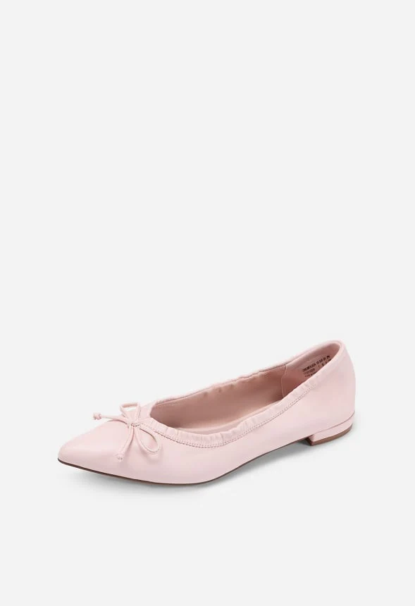 Pointed-Toe Bow Flats - Image 4