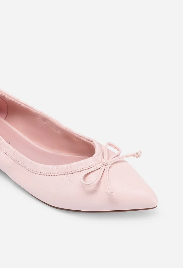 Pointed-Toe Bow Flats - Image 5