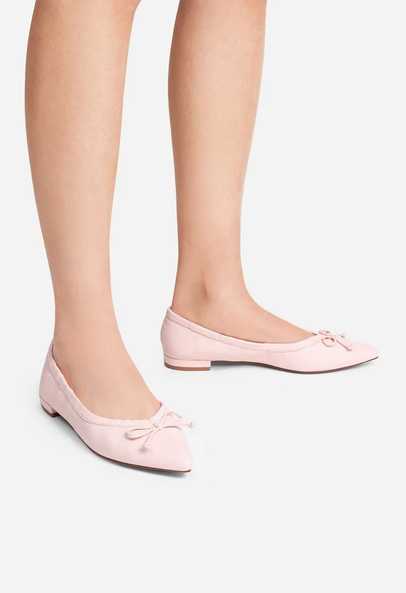 Pointed-Toe Bow Flats - Image 6