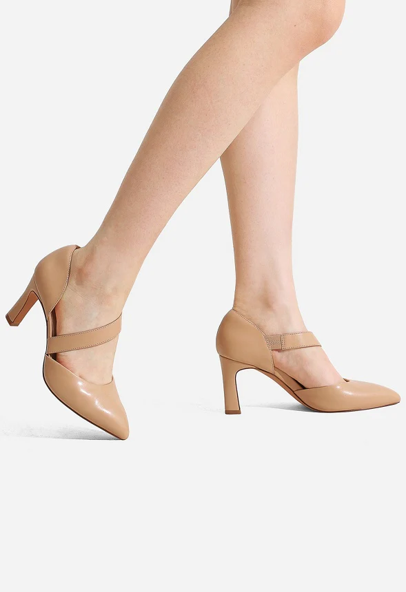 Pointed Toe D'Orsay Pump - Image 2