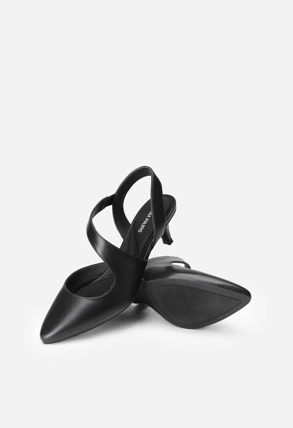 Pointed Toe Kitten Heel Pump - Image 4