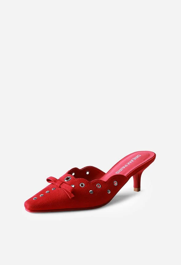 Pointed-Toe Kitten Heels - Image 4