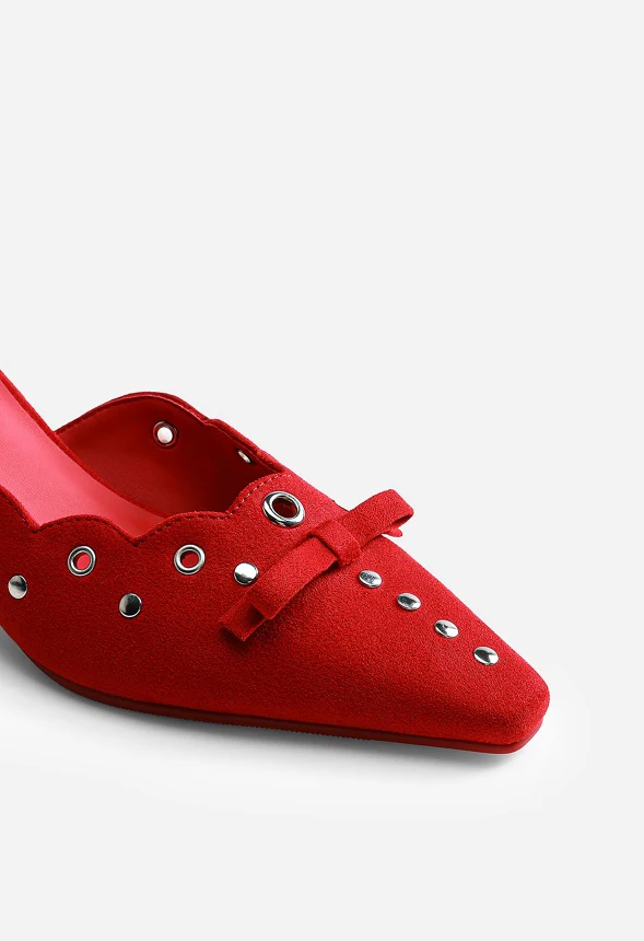 Pointed-Toe Kitten Heels - Image 5