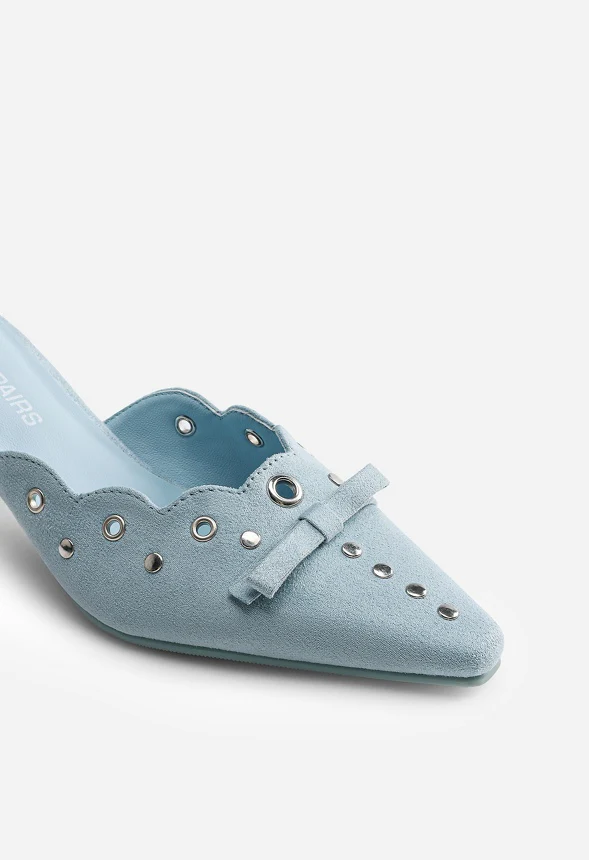 Pointed-Toe Kitten Heels - Image 5