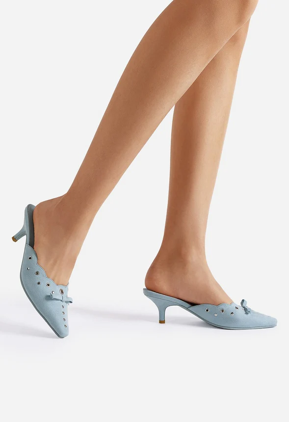 Pointed-Toe Kitten Heels - Image 6