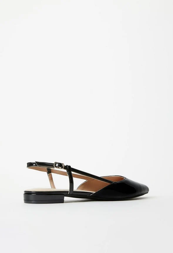 Pointed Toe Sling Back Flat - Image 4