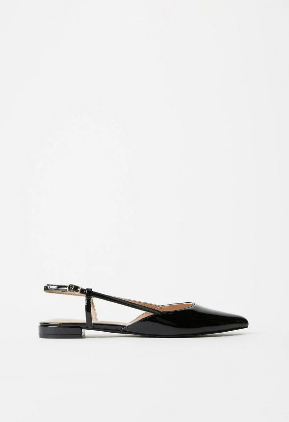 Pointed Toe Sling Back Flat - Image 8