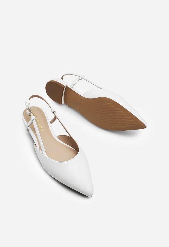 Pointed-Toe Slingback Flats - Image 6