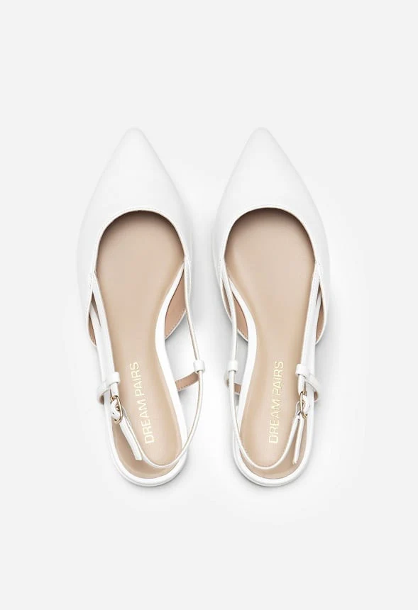 Pointed-Toe Slingback Flats - Image 8
