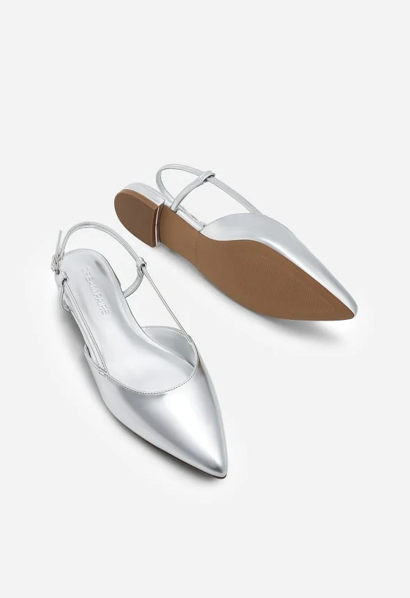 Pointed-Toe Slingback Flats - Image 6