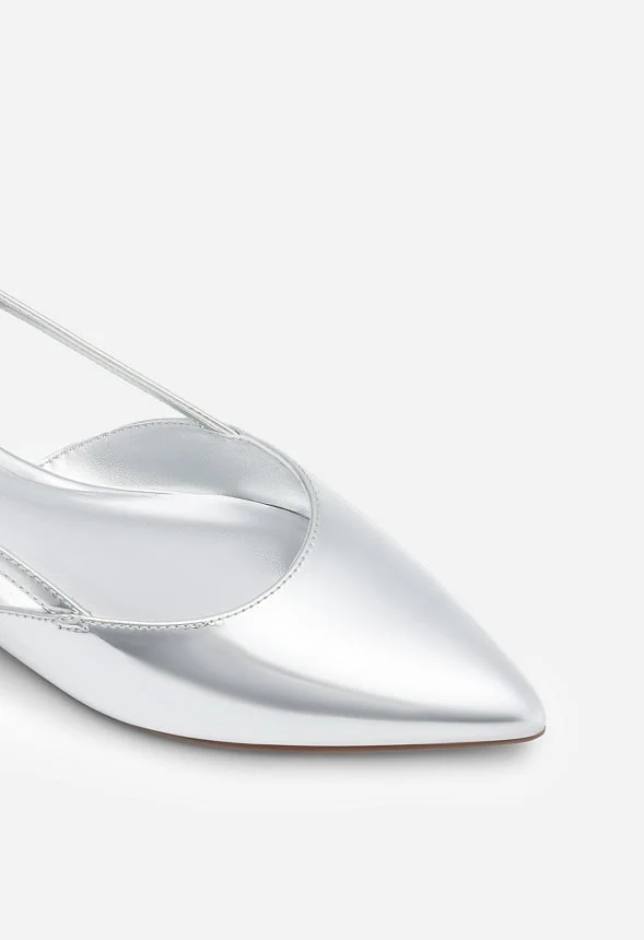 Pointed-Toe Slingback Flats - Image 7
