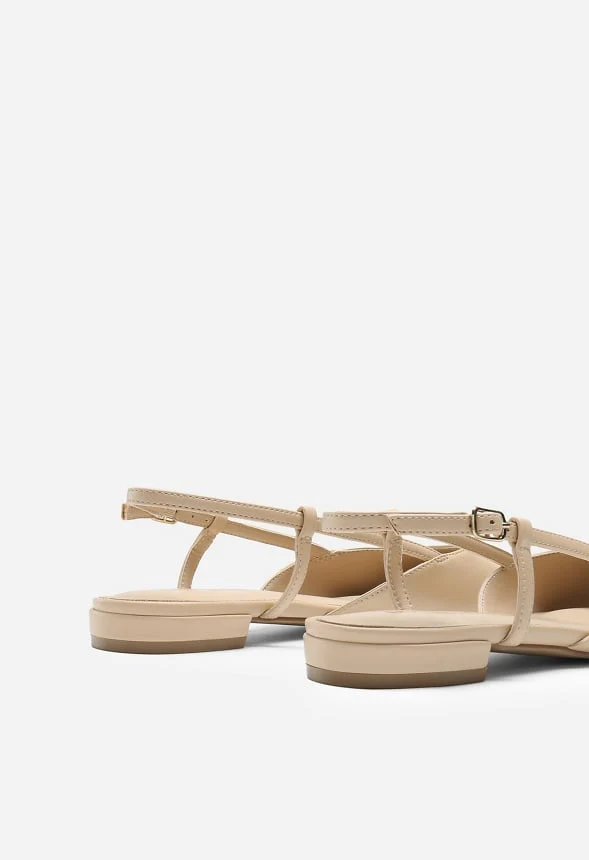 Pointed-Toe Slingback Flats - Image 4