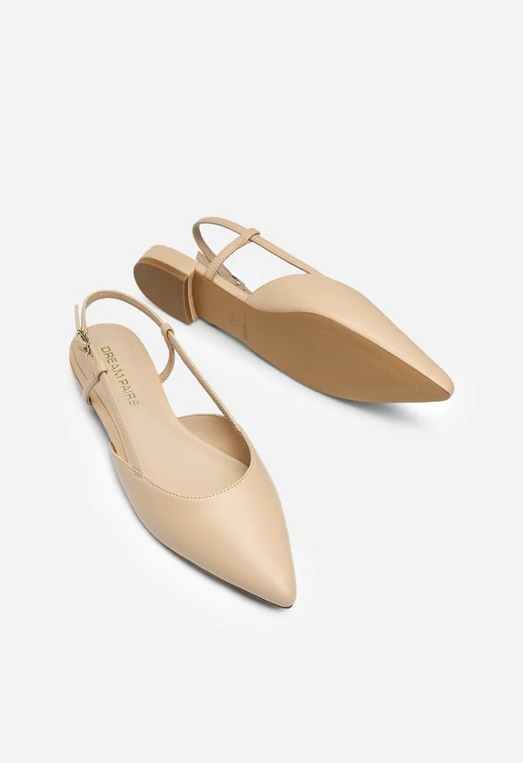Pointed-Toe Slingback Flats - Image 5